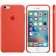 Чехол силиконовый для iPhone 6/6s Оранжевый