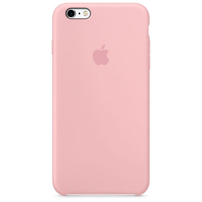 Чехол силиконовый для iPhone 6/6s Розовый-3