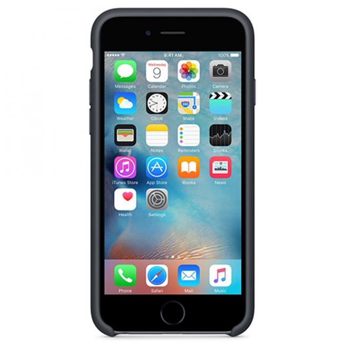 Чехол силиконовый для iPhone 6/6s Серый-2
