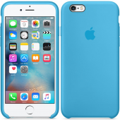 Чехол силиконовый для iPhone 6/6s Синий