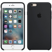 Чехол силиконовый для iPhone 6/6s Чёрный