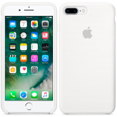 Чехол силиконовый для iPhone 7/8 Plus Белый