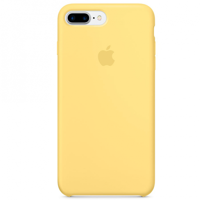 Чохол силіконовий для iPhone 7/8 Plus Жовтий-3