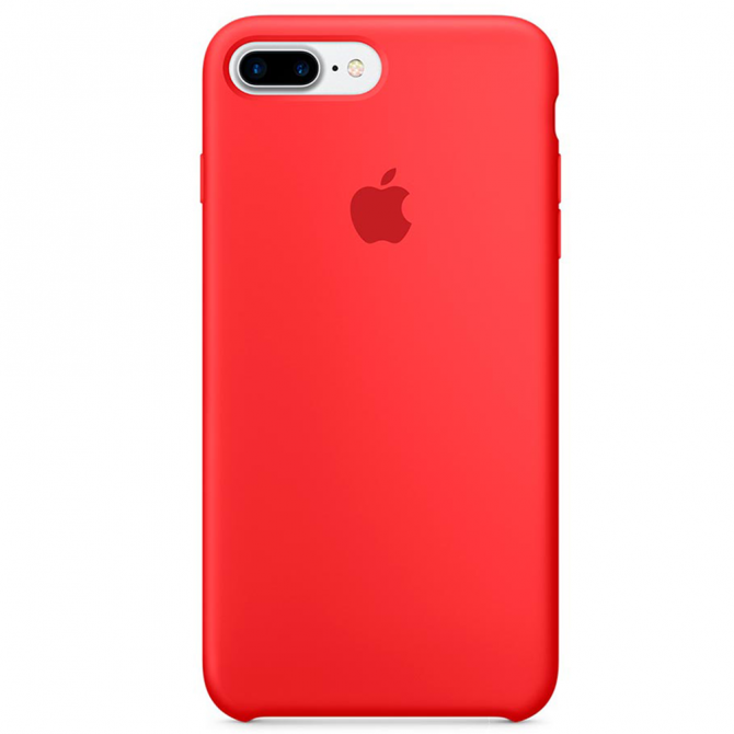 Чохол силіконовий для iPhone 7/8 Plus Червоний-3
