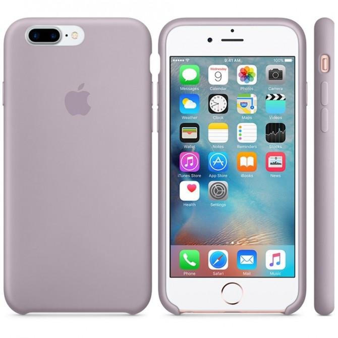 Чехол силиконовый для iPhone 7/8 Plus Лаванда