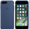 Чехол силиконовый для iPhone 7/8 Plus Морской синий