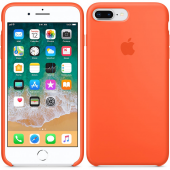 Чехол силиконовый для iPhone 7/8 Plus Оранжевый Чехол силиконовый для iPhone 7/8 Plus Оранжевый