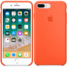 Чехол силиконовый для iPhone 7/8 Plus Оранжевый