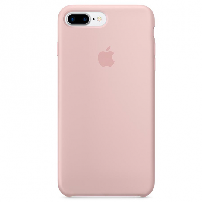 Чехол силиконовый для iPhone 7/8 Plus Персиковый-3