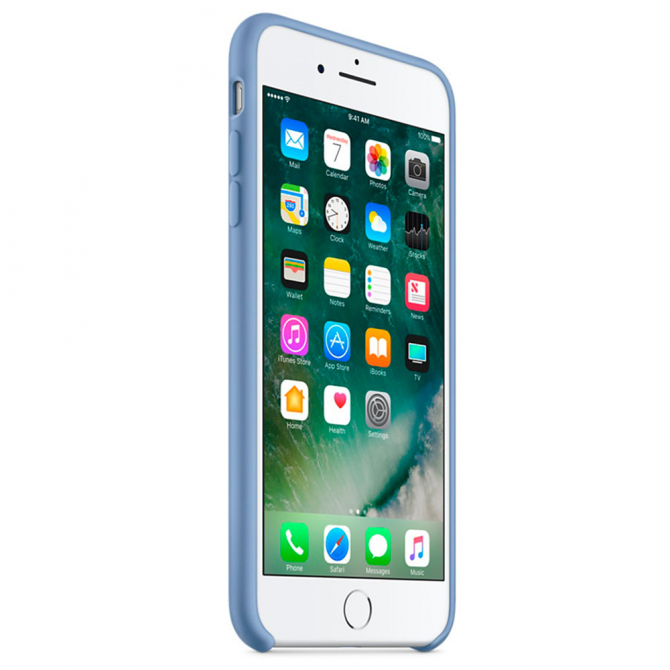 Чохол силіконовий для iPhone 7/8 Plus Світло синій-2