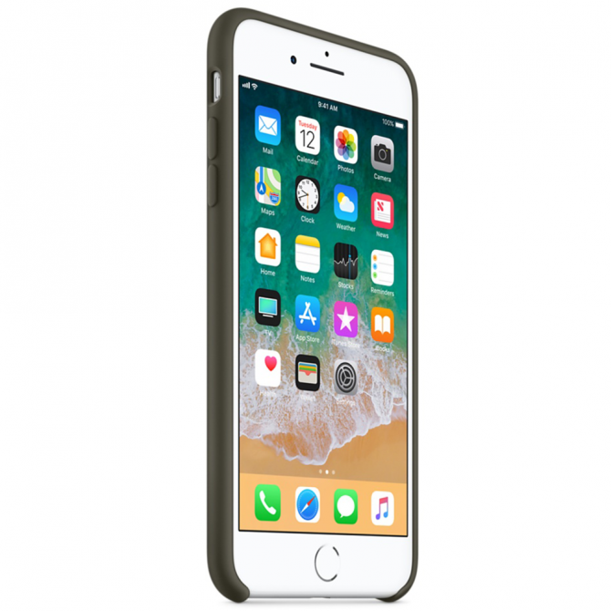 Чехол силиконовый для iPhone 7/8 Plus Серый-2