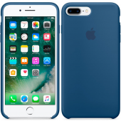 Чехол силиконовый для iPhone 7/8 Plus Синий