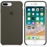 Чехол силиконовый для iPhone 7/8 Plus Темно Серый