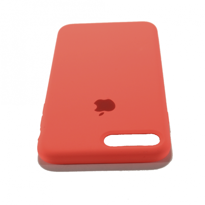 Чохол силіконовий для iPhone 7/8 Plus Яскраво Рожевий-4