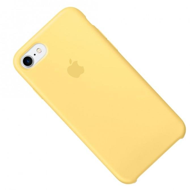 Чехол силиконовый для iPhone 7/8 Бежевый-2