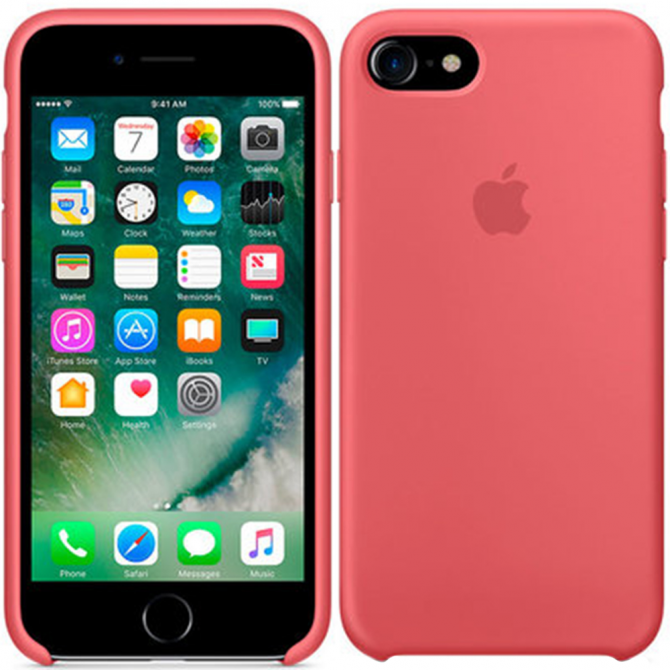 Чохол силіконовий для iPhone 7/8 Камелія