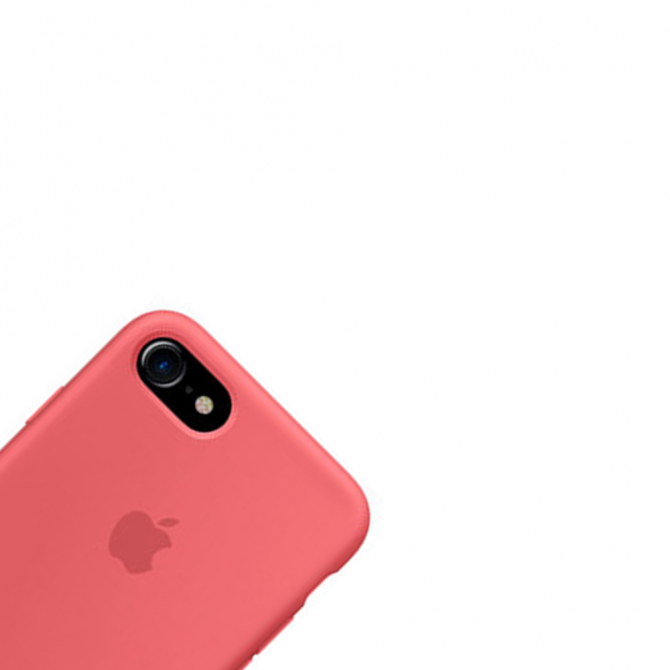 Чохол силіконовий для iPhone 7/8 Камелія-3