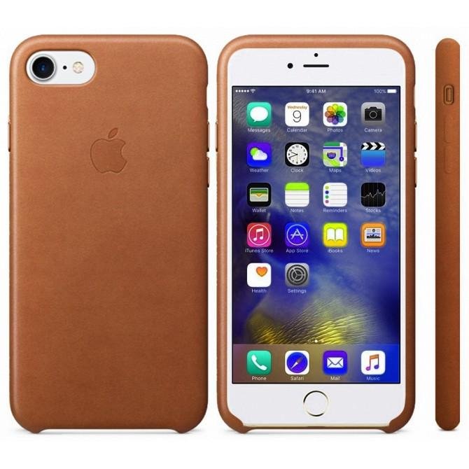 Чехол силиконовый для iPhone 7/8 Коричневый