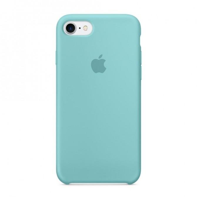 Чехол силиконовый для iPhone 7/8 Минтоловый-2