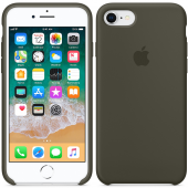 Чехол силиконовый для iPhone 7/8 Серый