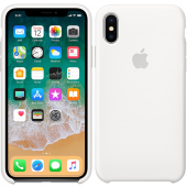 Чохол силіконовий для iPhone X/Xs Білий