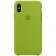 Чехол силиконовый для iPhone X/Xs Зеленый