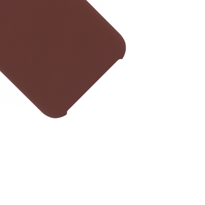 Чохол силіконовий для iPhone X/Xs Кавовий-4