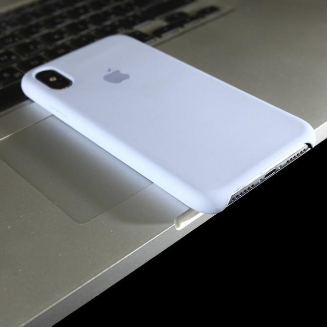 Чохол силіконовий для iPhone X/Xs Лаванда-1
