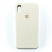 Чохол силіконовий для iPhone X/Xs Молочний