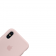 Чехол силиконовый для iPhone X/Xs Светло Розовый