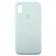 Чохол силіконовий для iPhone X/Xs Світло Сірий