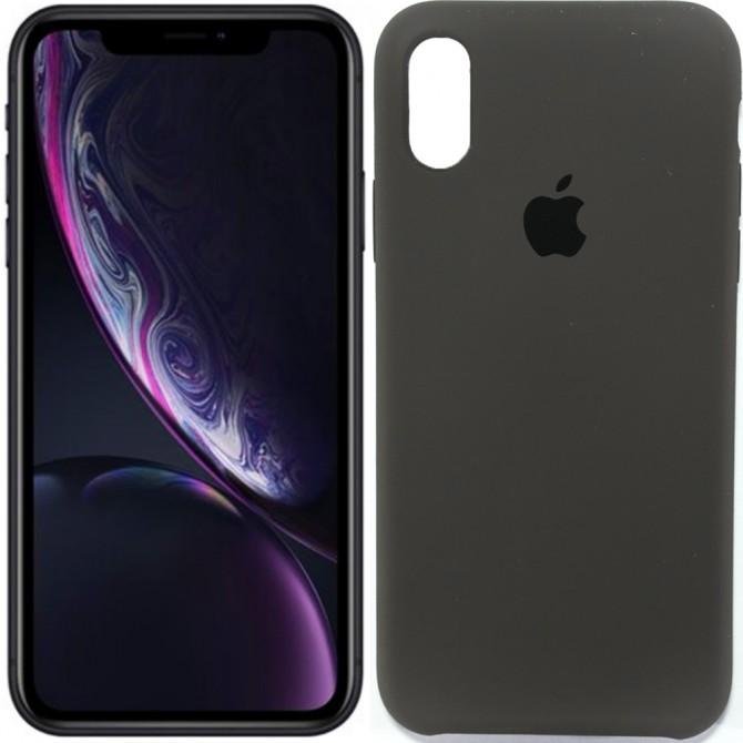 Чохол силіконовий для iPhone X/Xs Сірий