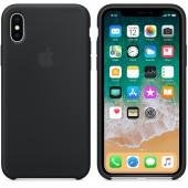 Чехол силиконовый для iPhone X/Xs Чёрный