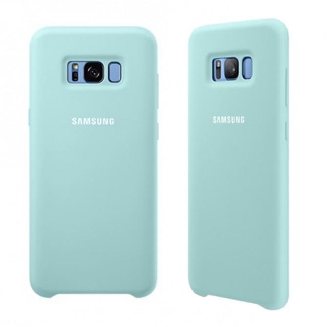 Чохол силіконовий для Samsung G955 Galaxy S8 Plus Бірюзовий-3