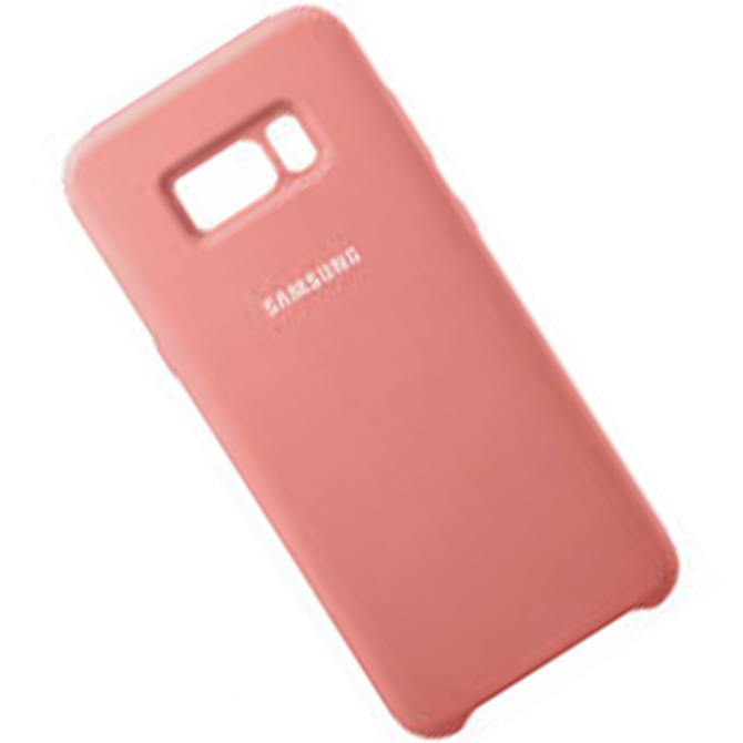 Чехол силиконовый для Samsung G955 Galaxy S8 Plus Розовый-2