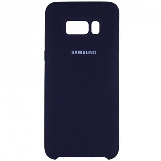 Чохол силіконовий для Samsung G955 Galaxy S8 Plus Синій-1