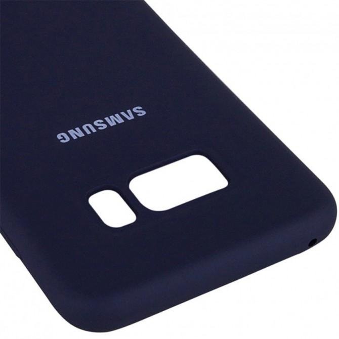 Чохол силіконовий для Samsung G955 Galaxy S8 Plus Синій-2