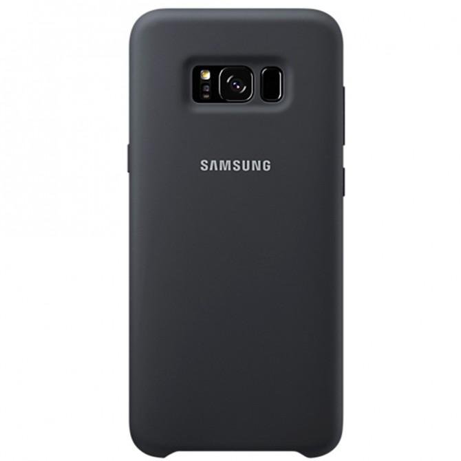 Чохол силіконовий для Samsung G955 Galaxy S8 Plus Чорний-1