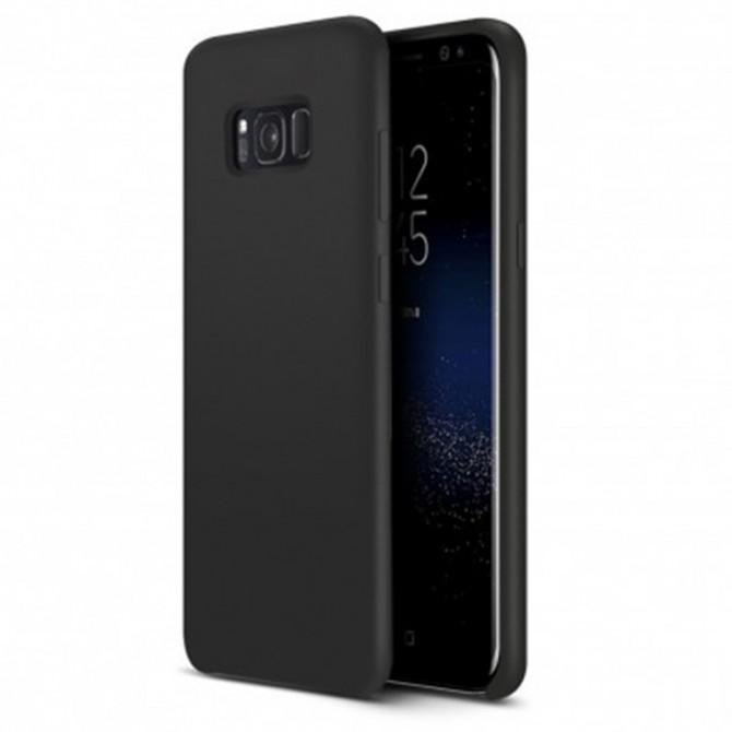 Чохол силіконовий для Samsung G955 Galaxy S8 Plus Чорний-2