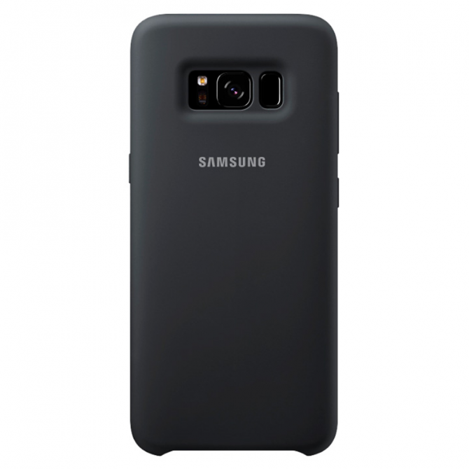 Чехол силиконовый для Samsung G950 Galaxy S8 Чёрный-2
