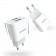 Сетевое зарядное устройство Usams US-CC023 (2.4A Dual) White (US-CC023)