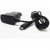 Сетевое зарядное устройство для Samsung I9100 Чёрный пластик