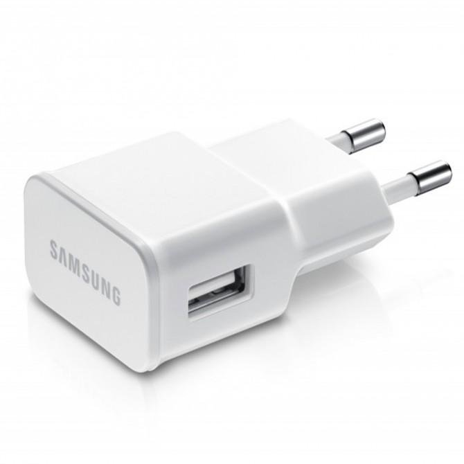 Мережевий зарядний пристрій для Samsung N7100 2A Білий (ETA-U90EWEGSTD)-1