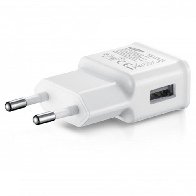 Мережевий зарядний пристрій для Samsung N7100 2A Білий (ETA-U90EWEGSTD)-2
