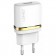 Мережевий зарядний пристрій USB LDNIO (1A) Білий + USB Cable iPhone 5 (DL-AC50)