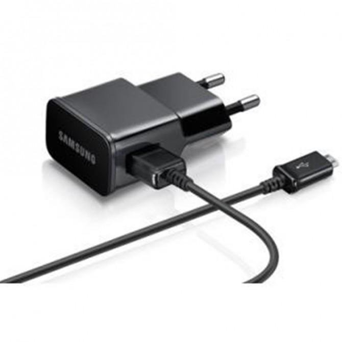 Сетевое зарядное устройство для Samsung + cable MicroUSB 2A Чёрный (ETA-U90EBE)