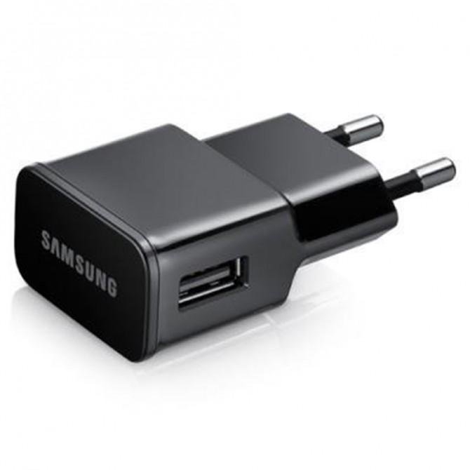 Сетевое зарядное устройство для Samsung + cable MicroUSB 2A Чёрный (ETA-U90EBE)-1