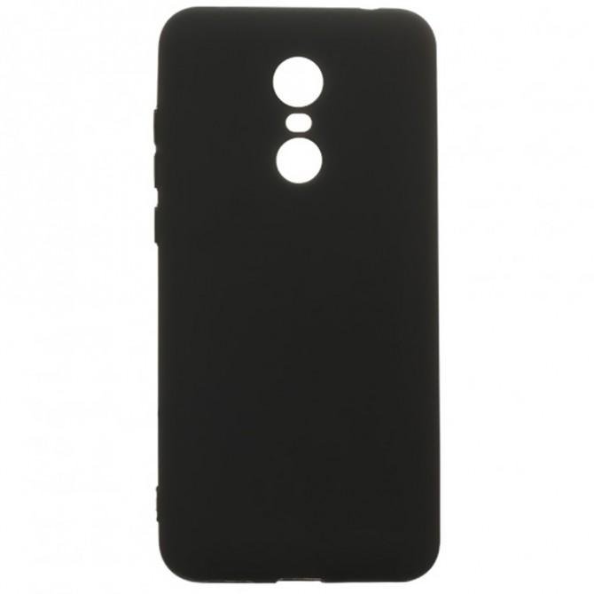 Силіконовий чохол SMTT для XIAOMI REDMI 5 (Чорний)-1