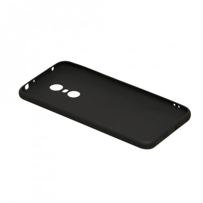 Силіконовий чохол SMTT для XIAOMI REDMI 5 (Чорний)-3