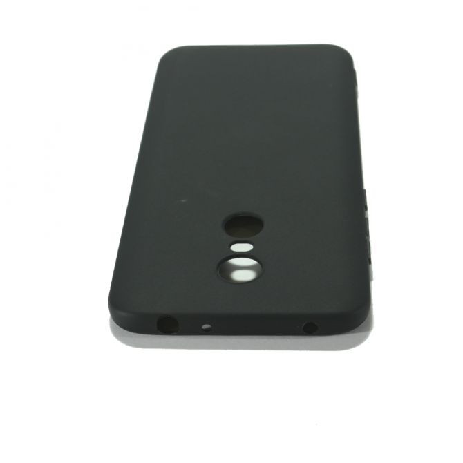 Силіконовий чохол SMTT для XIAOMI REDMI 5 PLUS (Чорний)-2